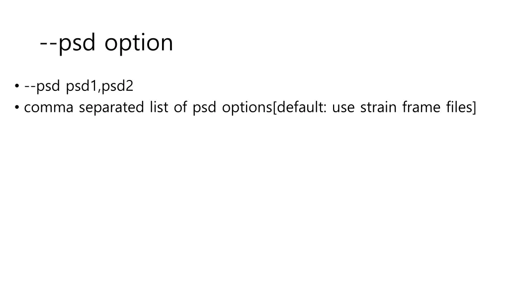 psd option