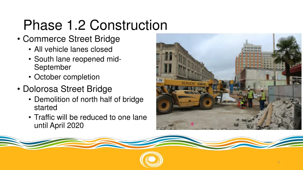 phase 1 2 construction commerce street bridge