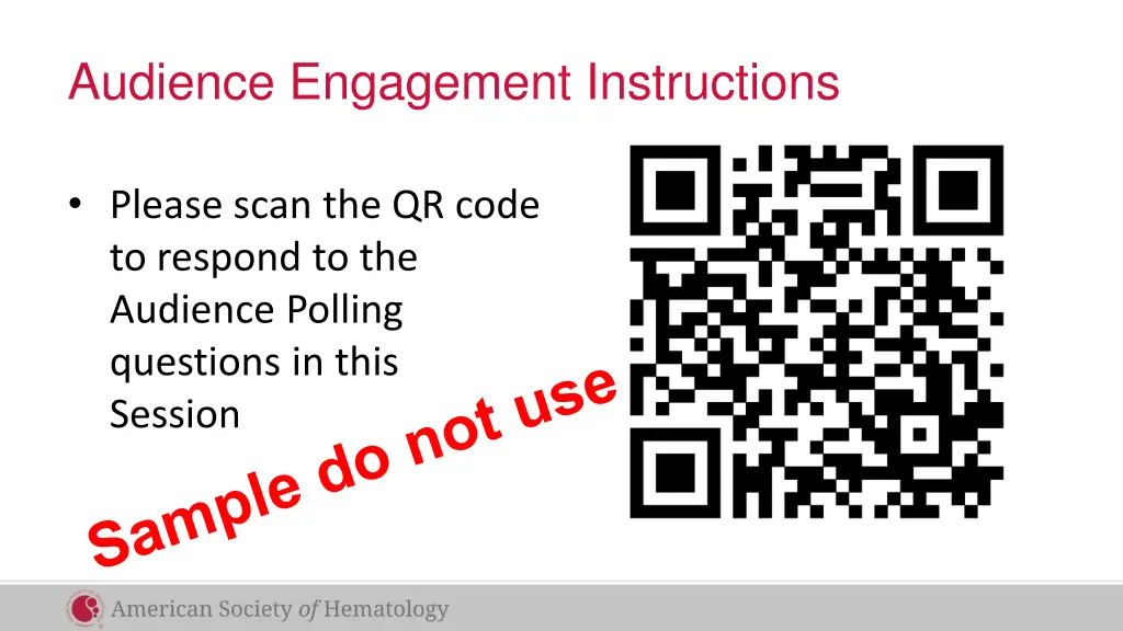 audience engagement instructions