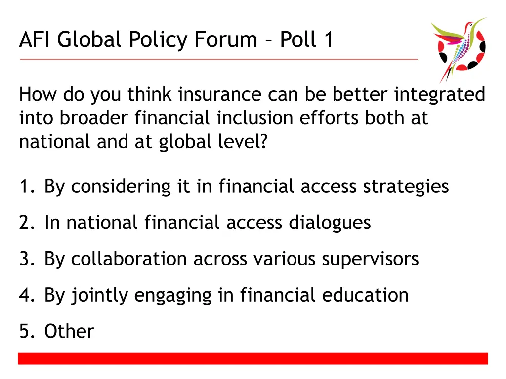 afi global policy forum poll 1