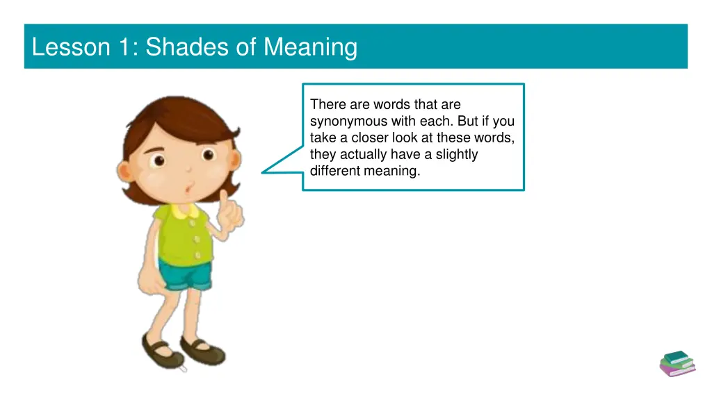 lesson 1 shades of meaning 2