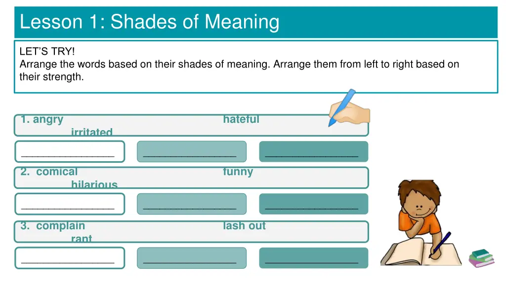 lesson 1 shades of meaning 4
