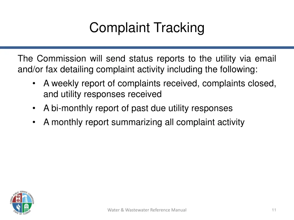 complaint tracking