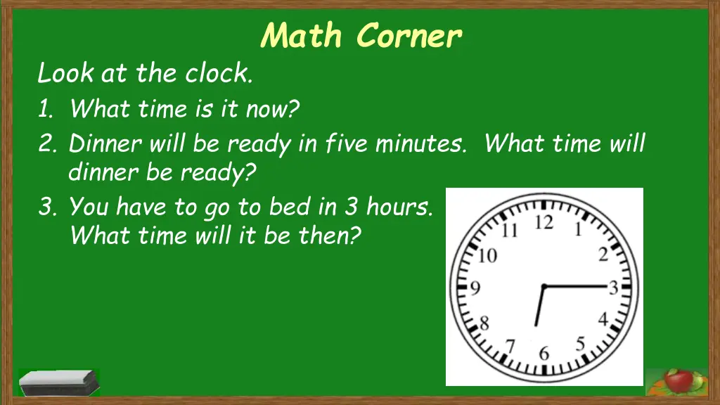 math corner 10