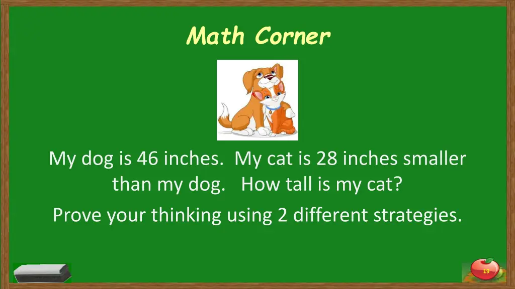 math corner 12