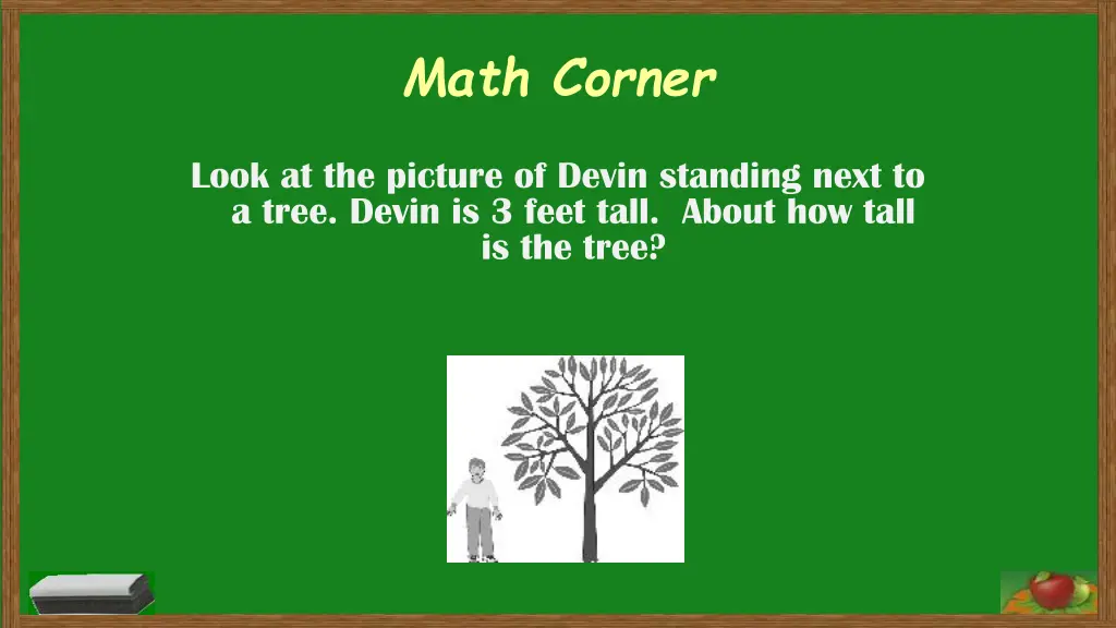 math corner 18