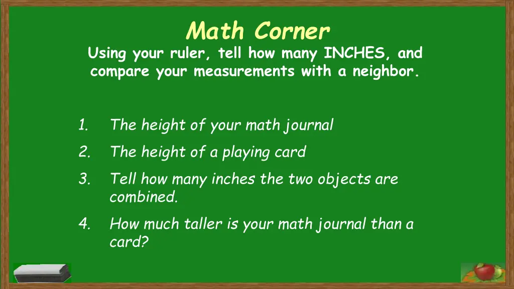 math corner 6