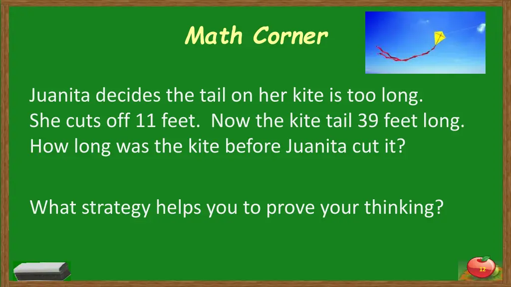 math corner 8