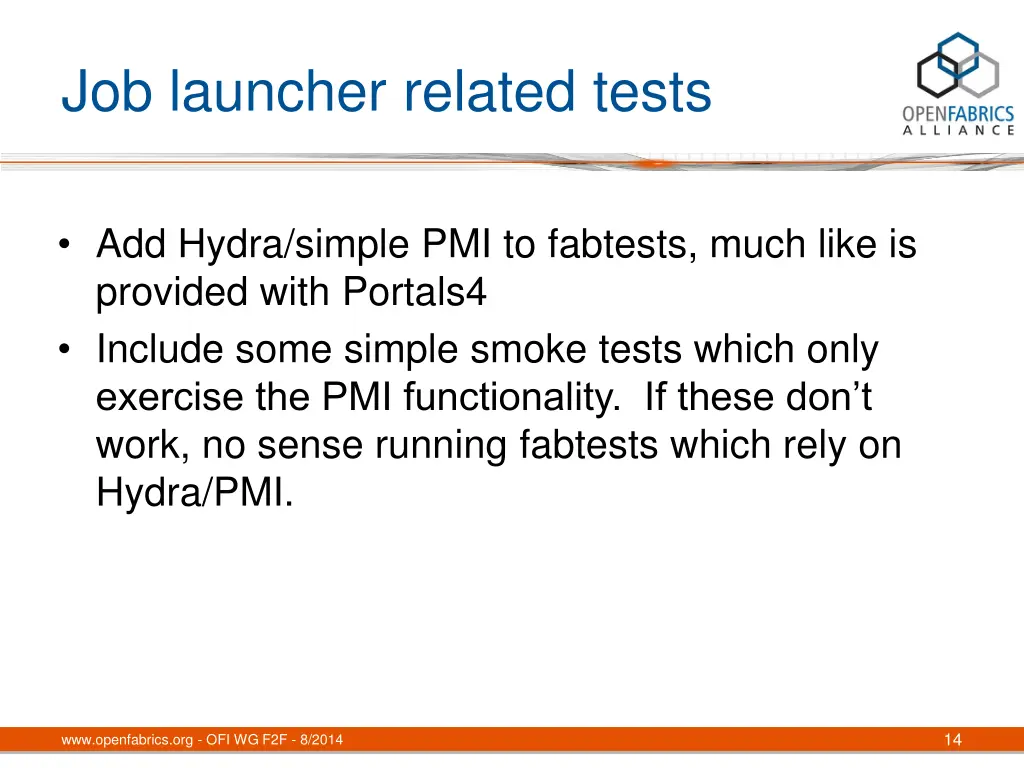 job launcher related tests