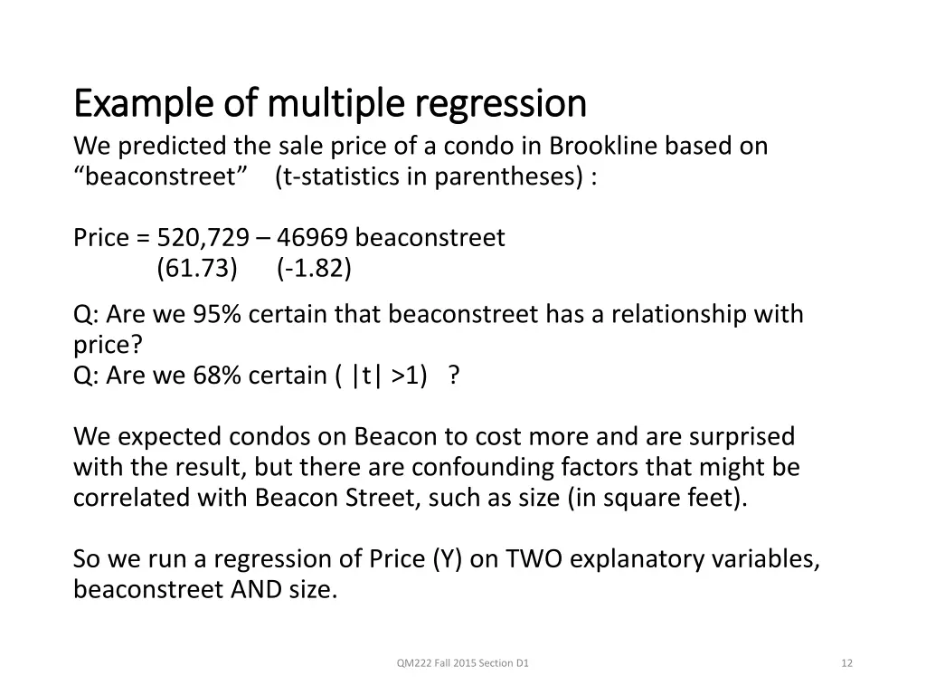 example of multiple regression example