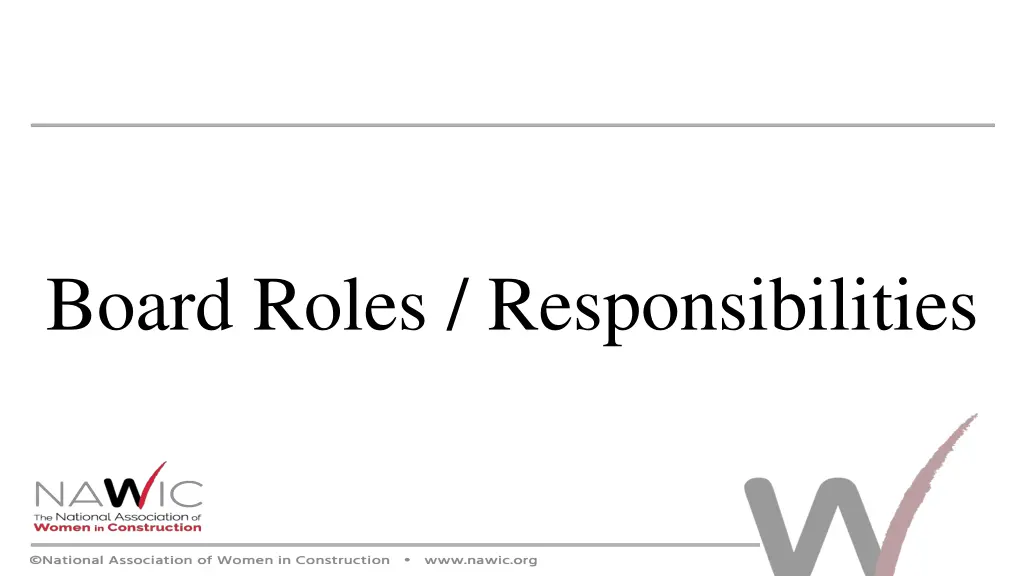 board roles responsibilities