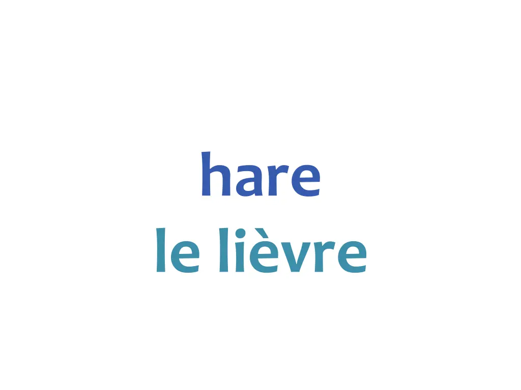 hare le li vre