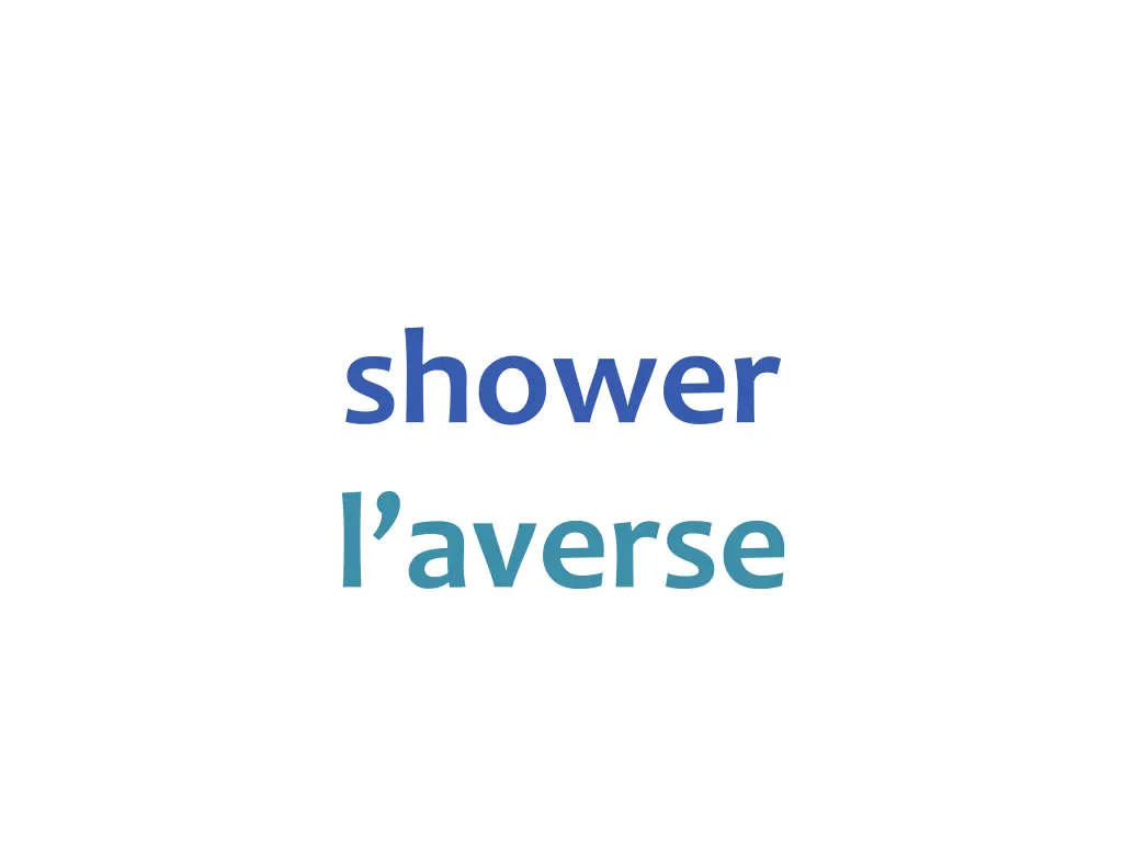 shower l averse