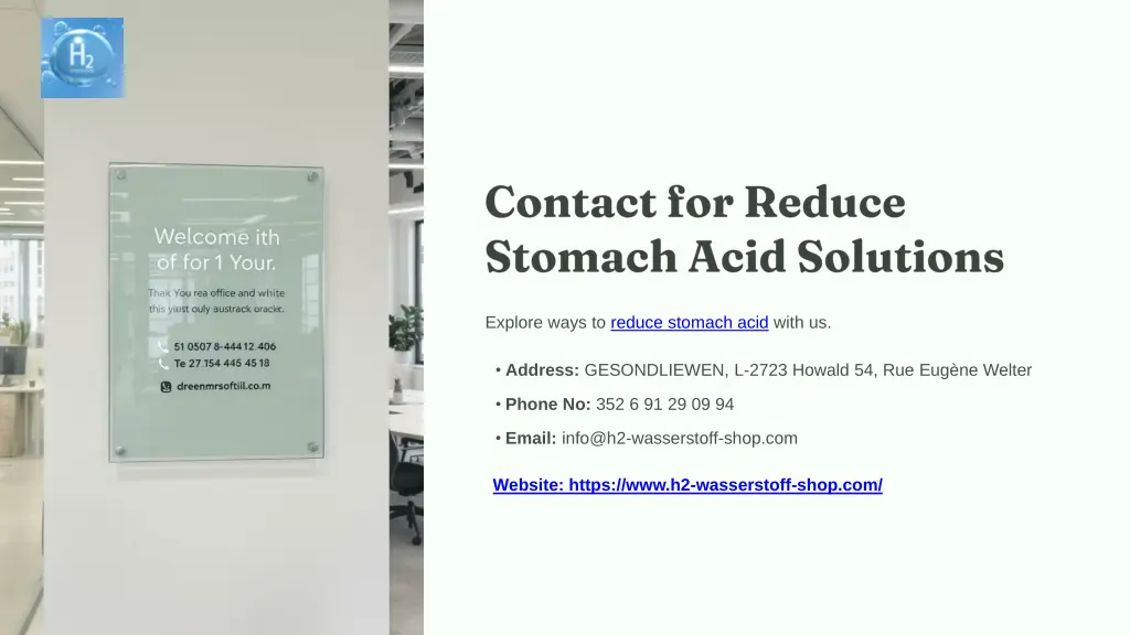 explore ways to reduce stomach acid with us