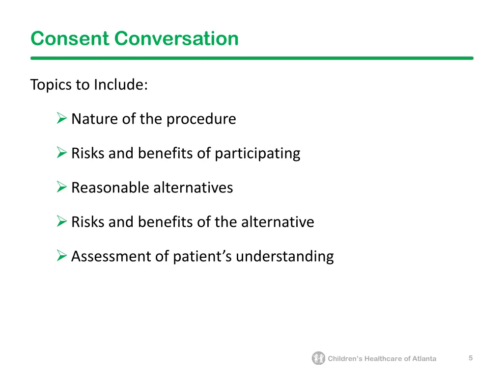 consent conversation