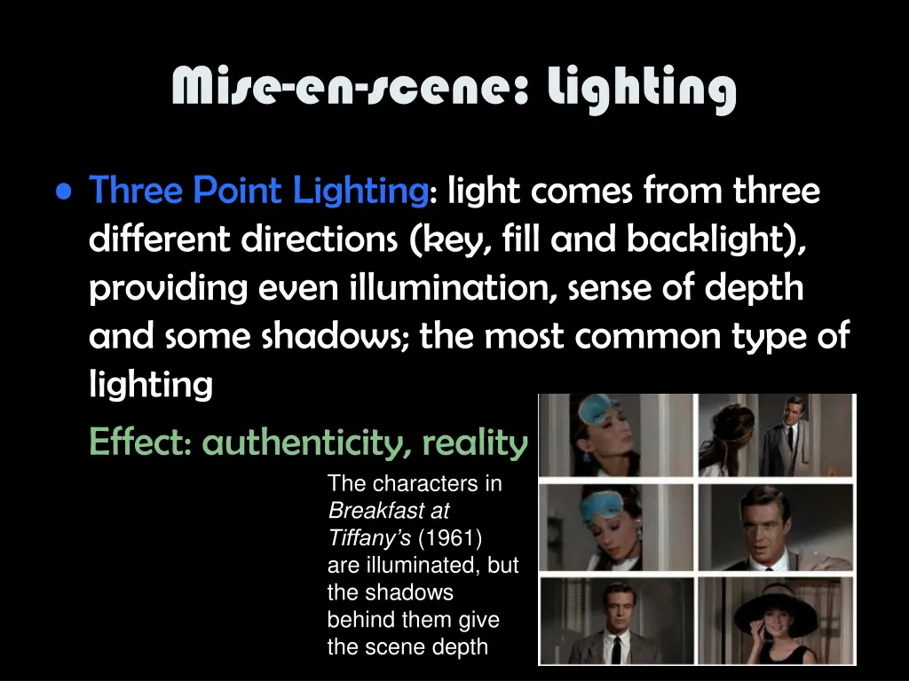 mise en scene lighting