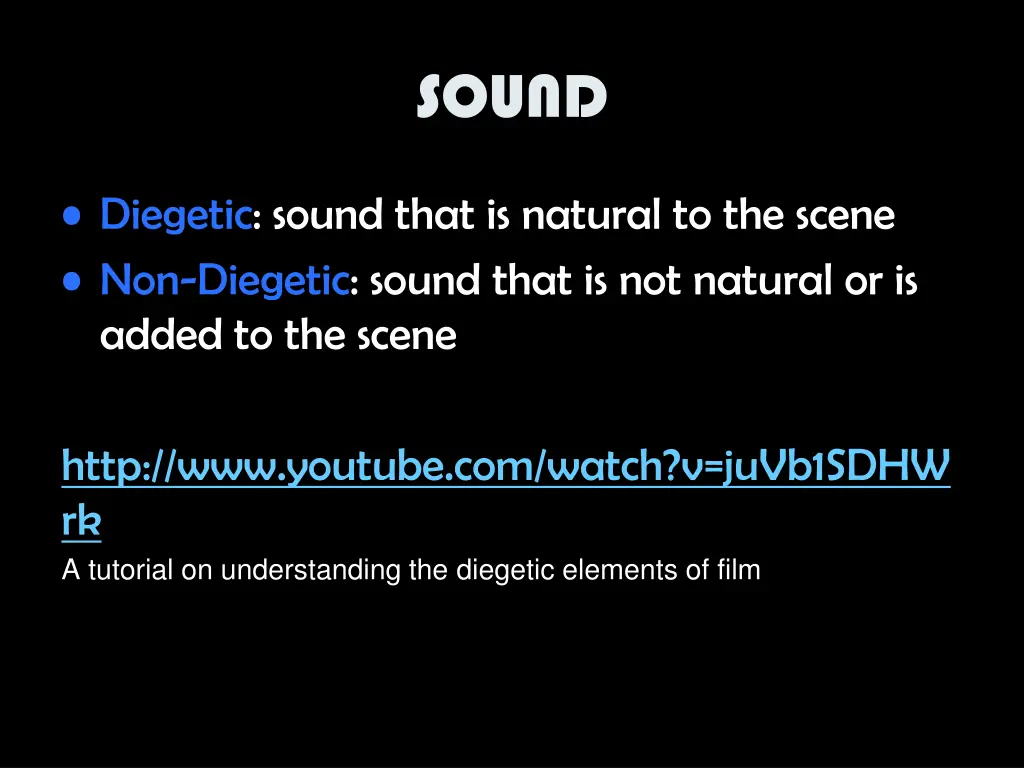 sound