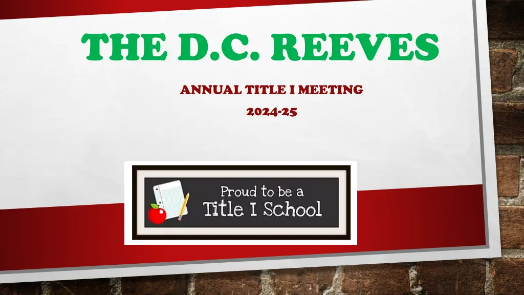 the d c reeves