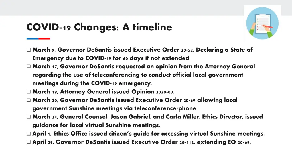 covid 19 changes a timeline