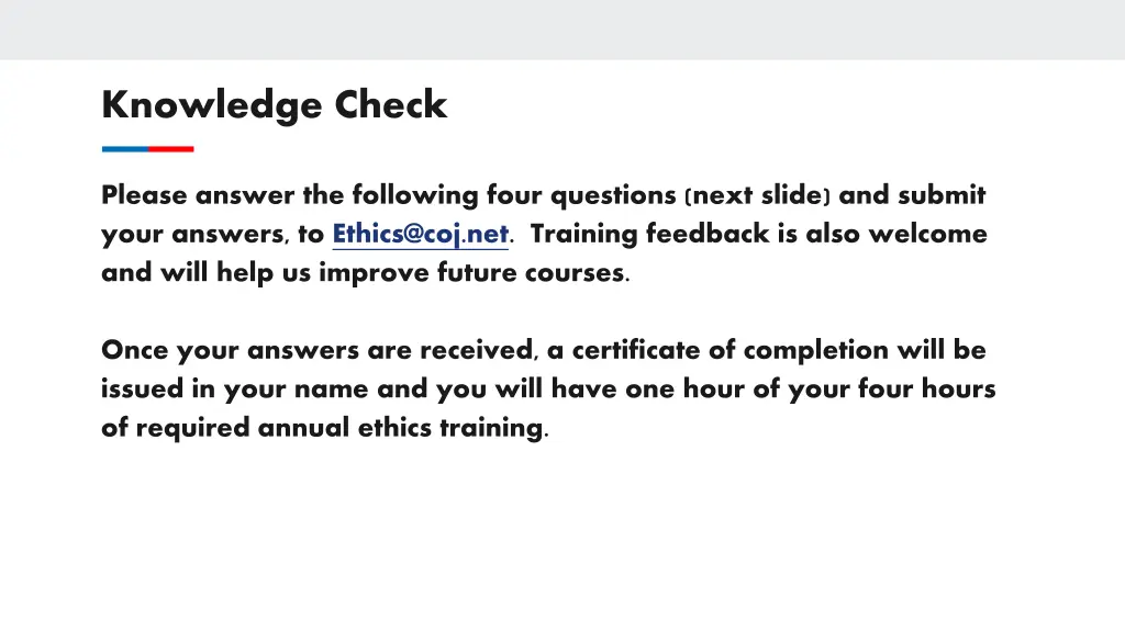 knowledge check 1