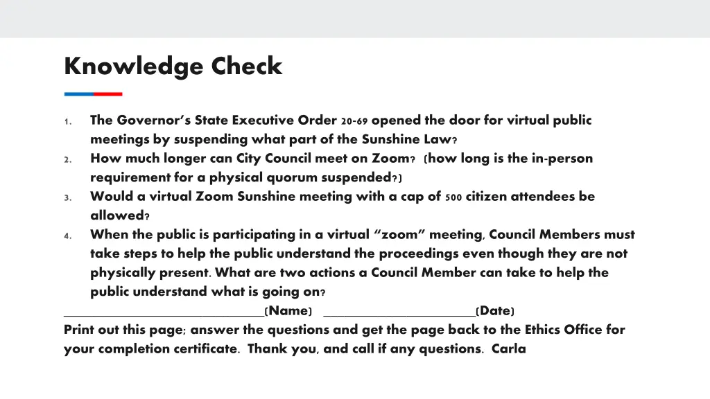 knowledge check 2