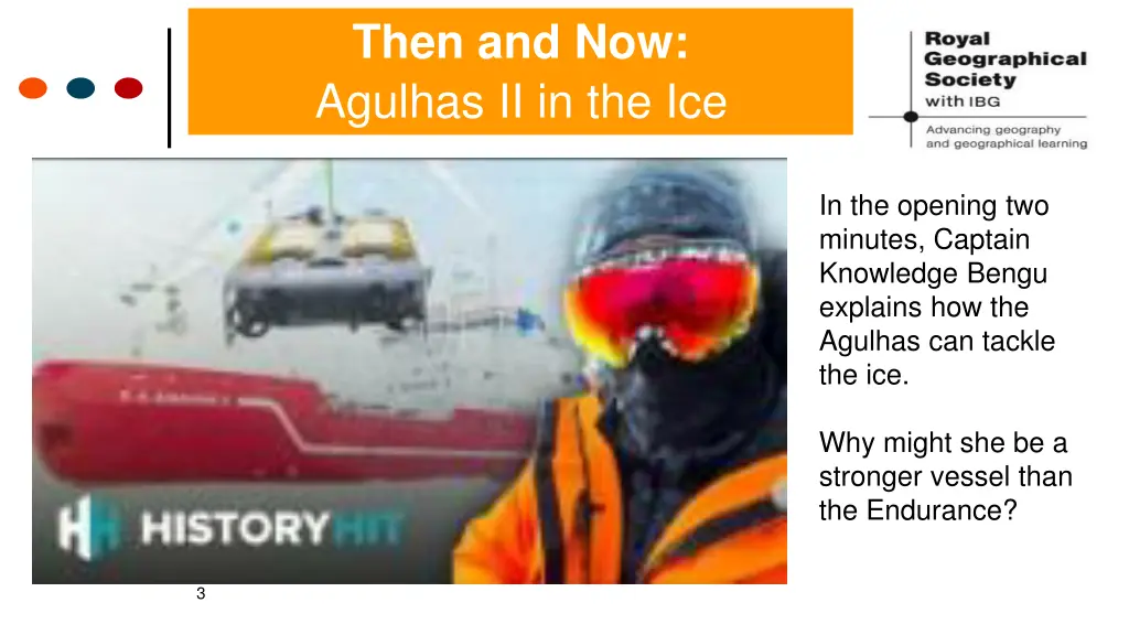 then and now agulhas ii in the ice