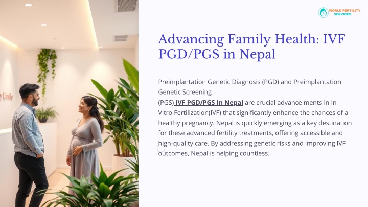 advancing family health ivf pgd pgs in nepal