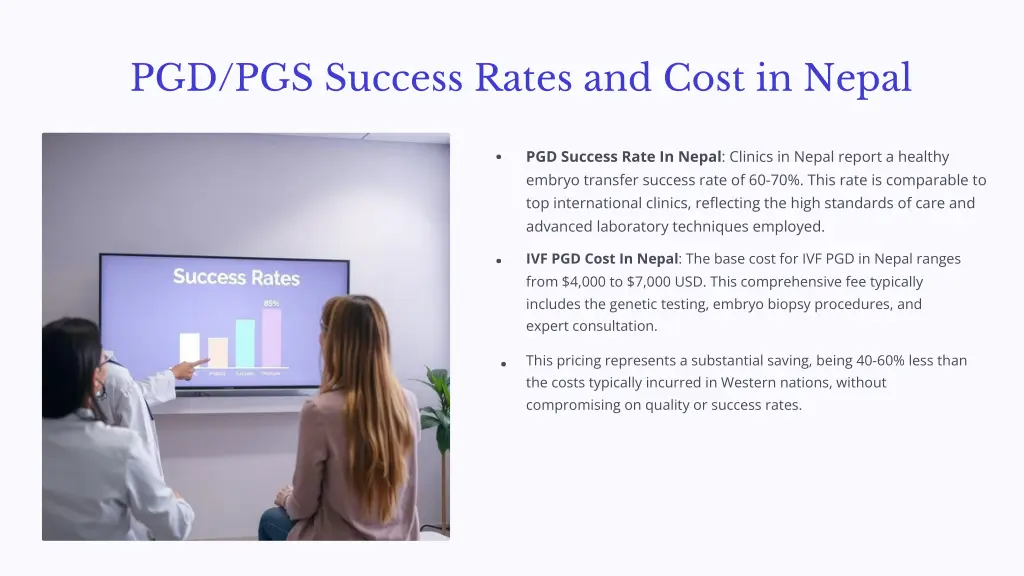 pgd pgs success rates and cost in nepal