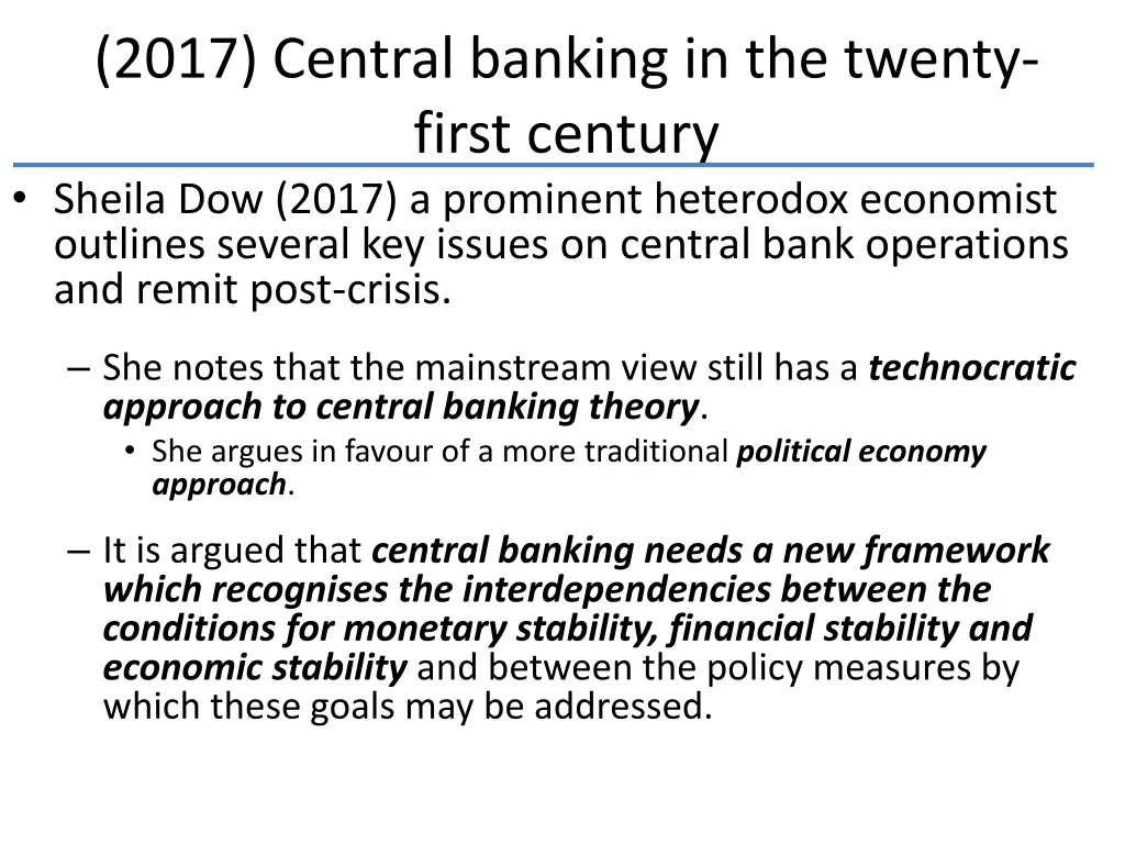 2017 central banking in the twenty first century