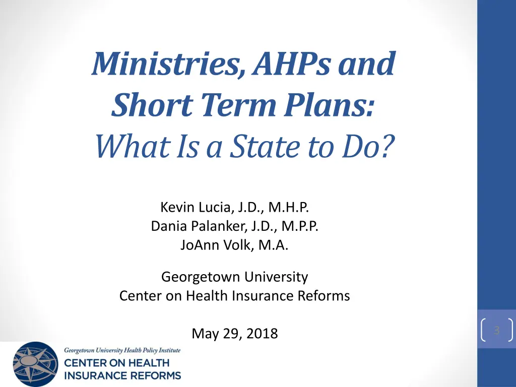 ministries ahps and short term plans what 1