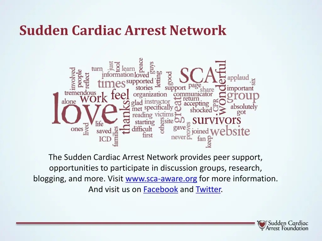 sudden cardiac arrest network