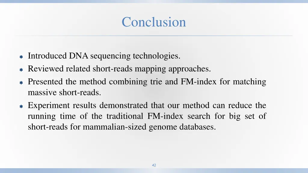 conclusion
