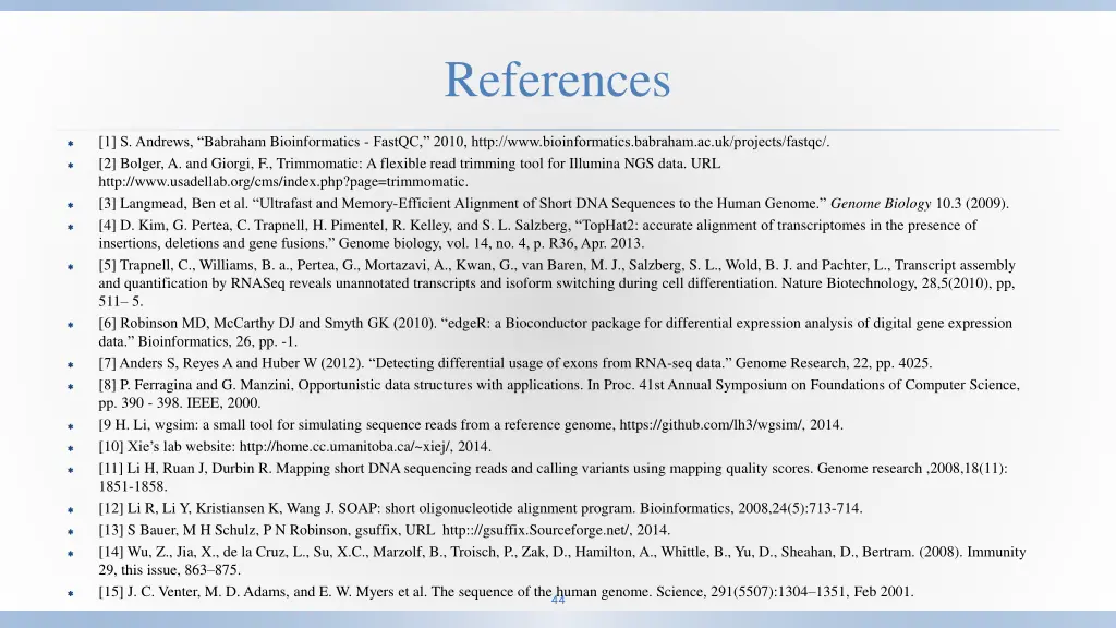 references