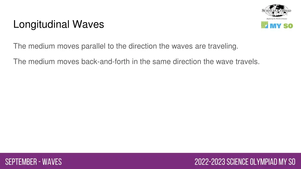 longitudinal waves