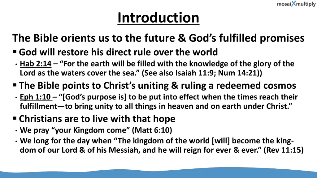 introduction