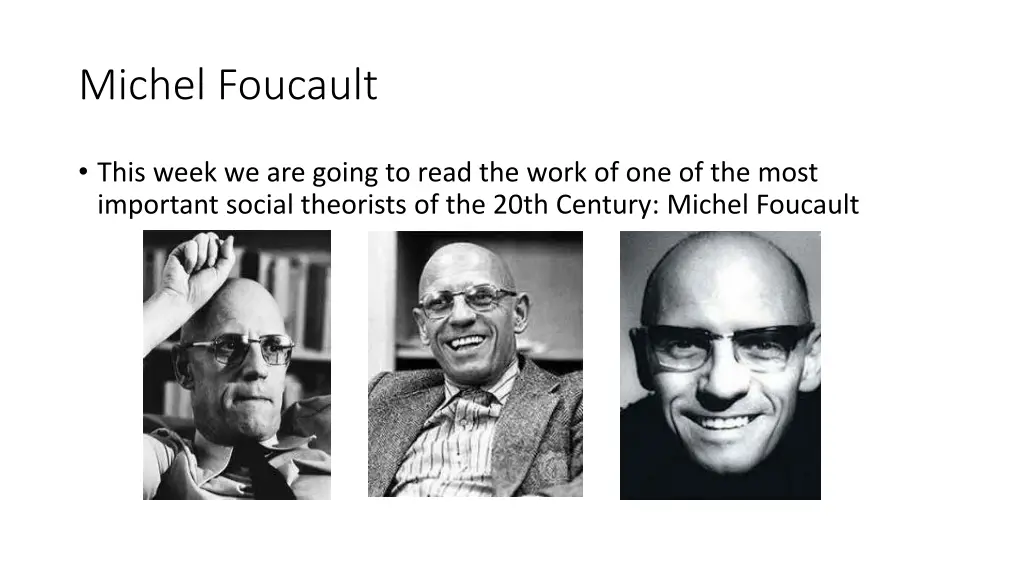 michel foucault