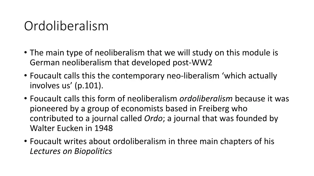 ordoliberalism