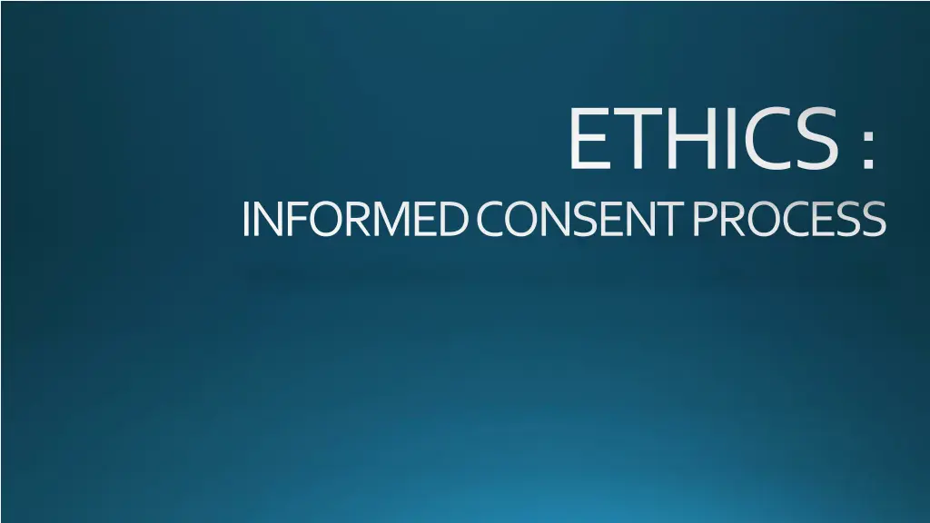 ethics