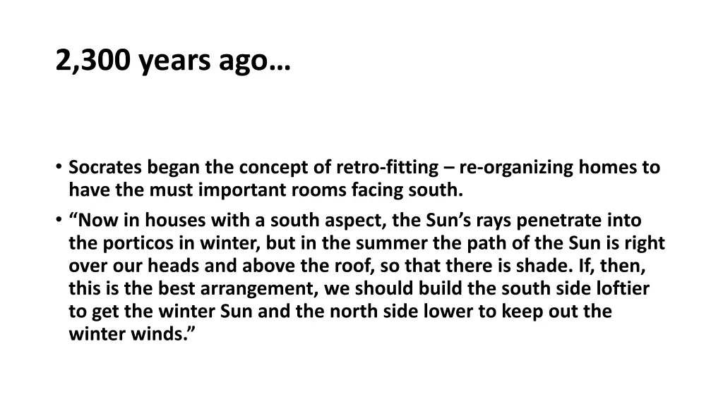2 300 years ago
