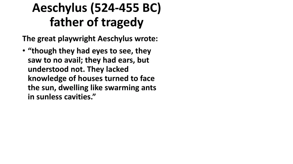 aeschylus 524 455 bc father of tragedy
