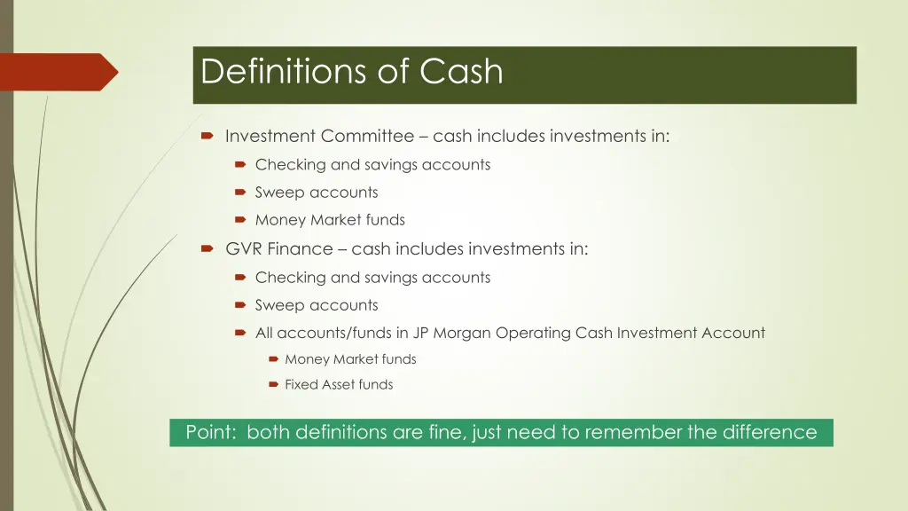 definitions of cash