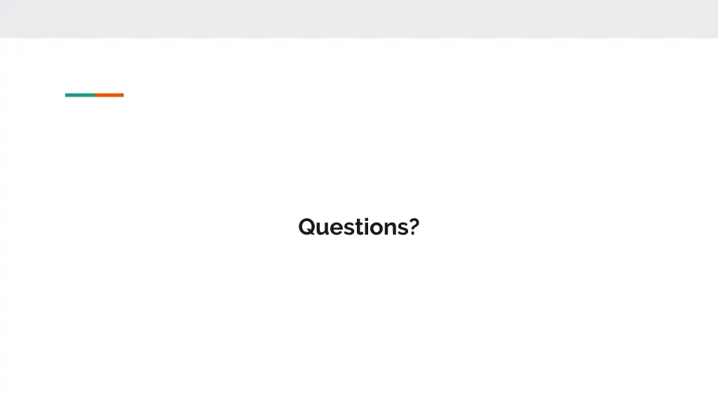 questions