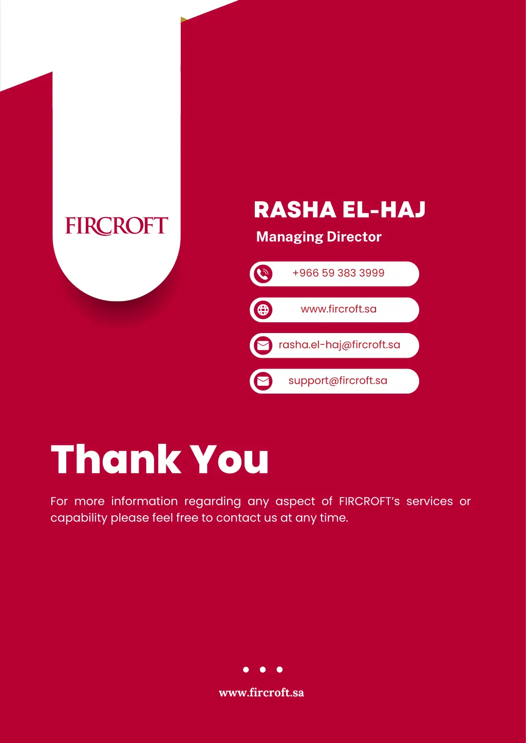 rasha el haj managing director