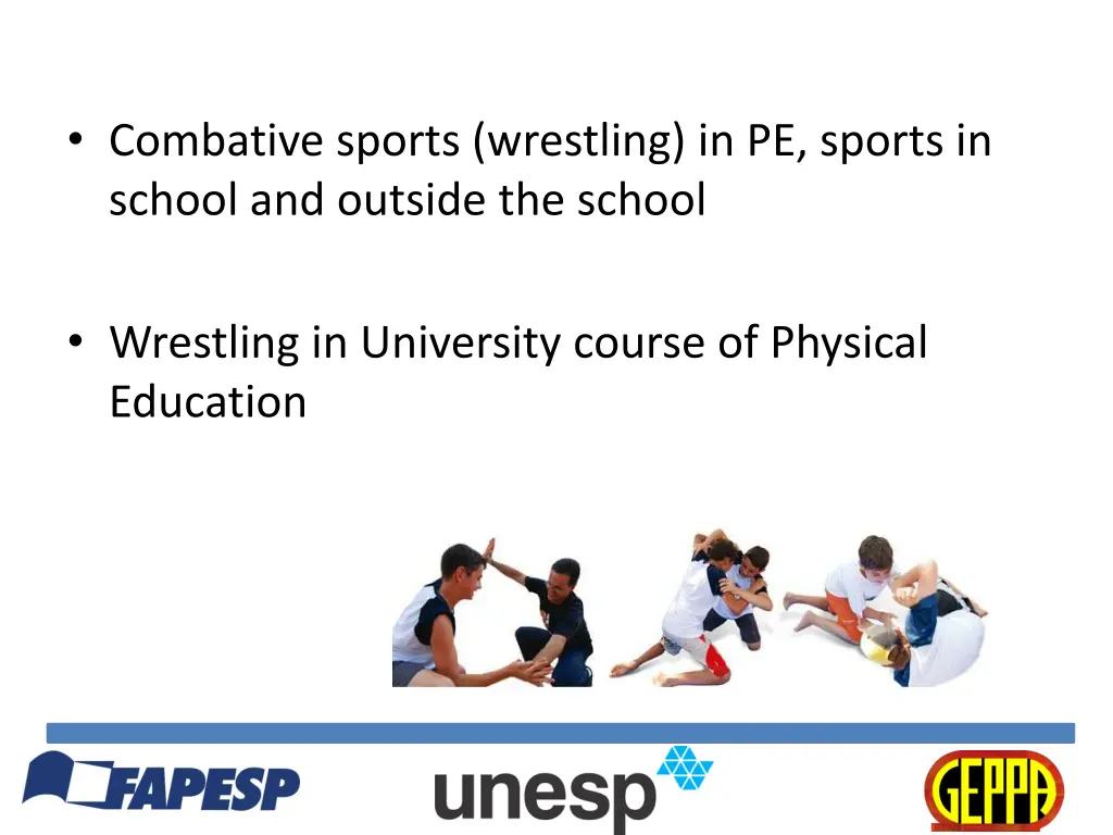 combative sports wrestling in pe sports in school