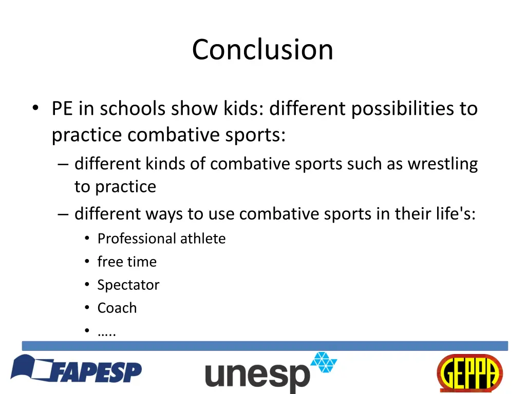 conclusion