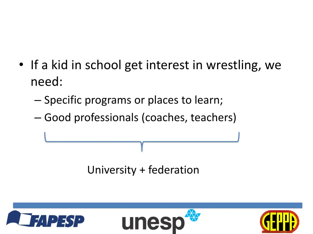 if a kid in school get interest in wrestling