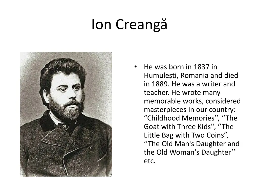 ion creang