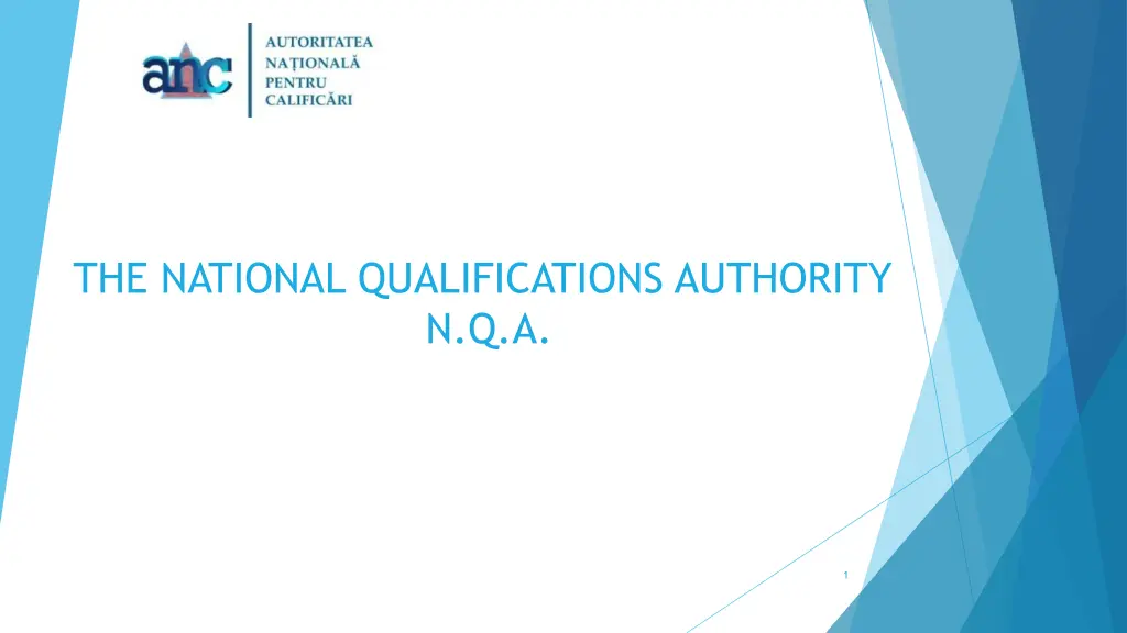 the national qualifications authority n q a