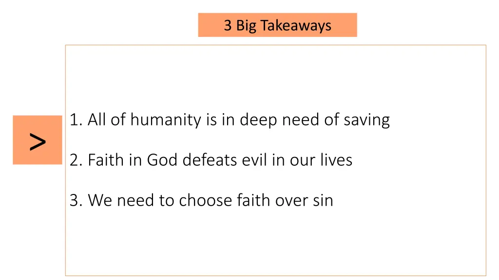 3 big takeaways 2