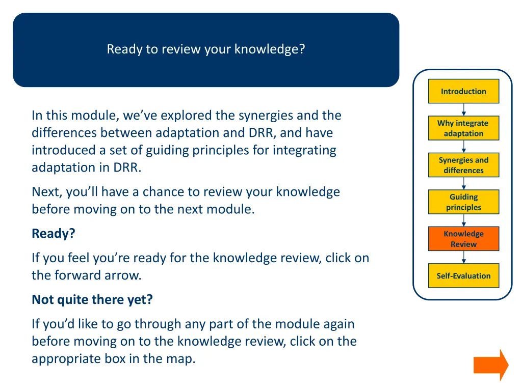 ready to review your knowledge